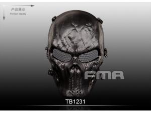 FMA Full face skeleton mask of terror BK